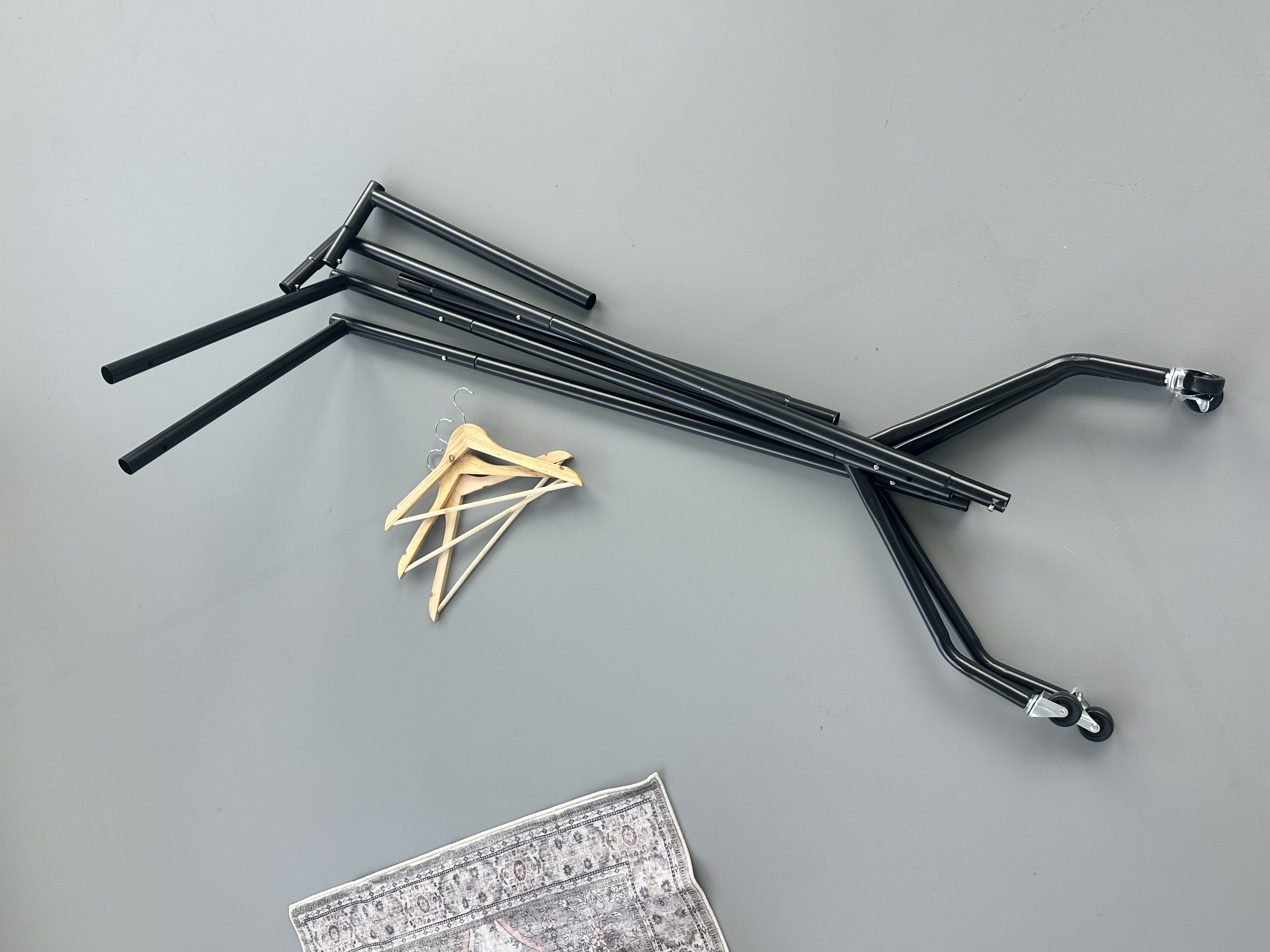 Heavy duty clothing rails