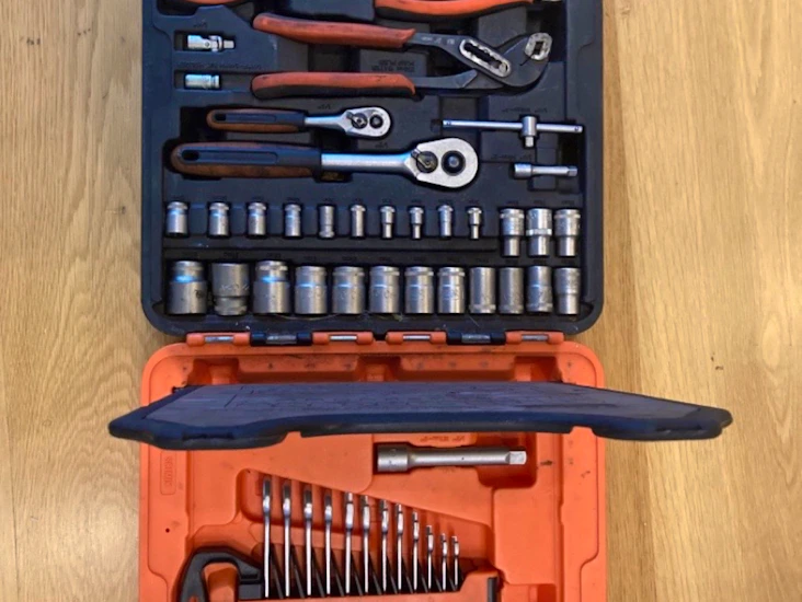 Hylsnyckelsats bahco