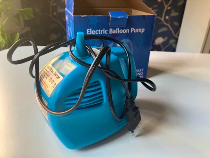 Snabb elektrisk ballongpump