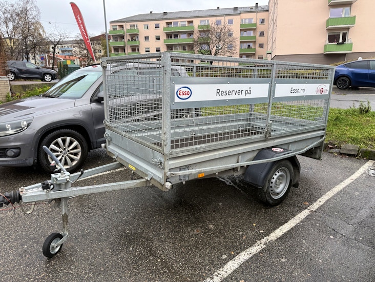 Brenderup grindhenger til leie!