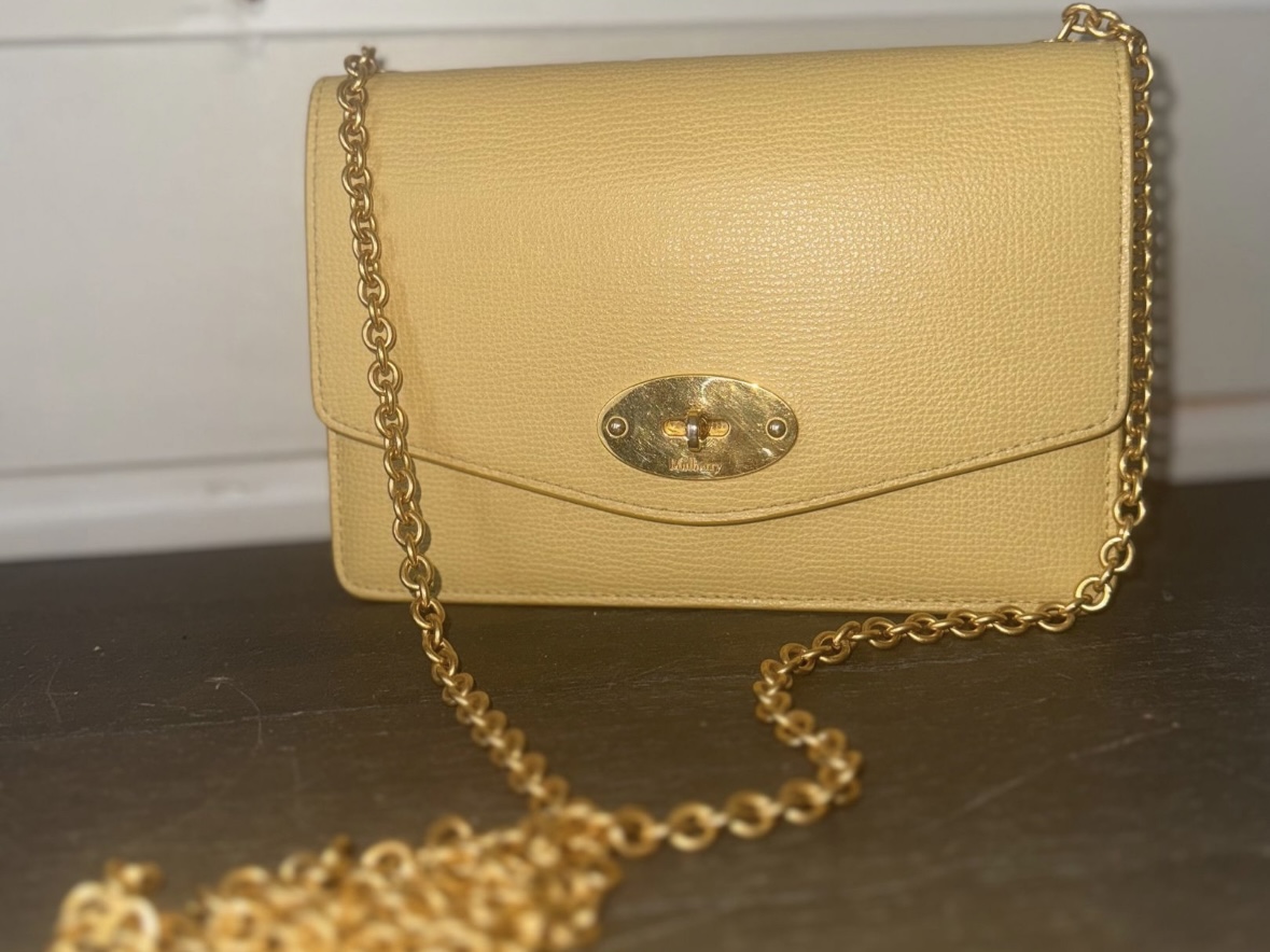 Mulberry darley small golden yellow