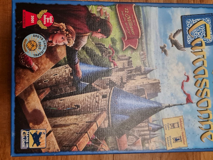 Carcassonne grundspel + floden och bishops