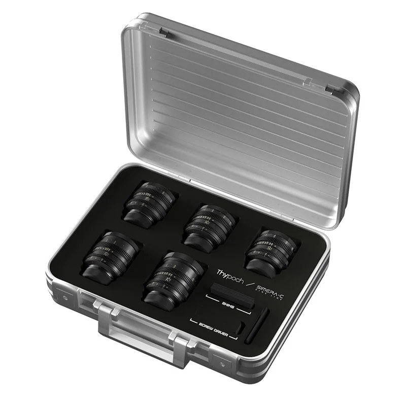 Thypoch simera-c 5 lens kit - e mount 21mm 28mm 35mm 50mm 75mm