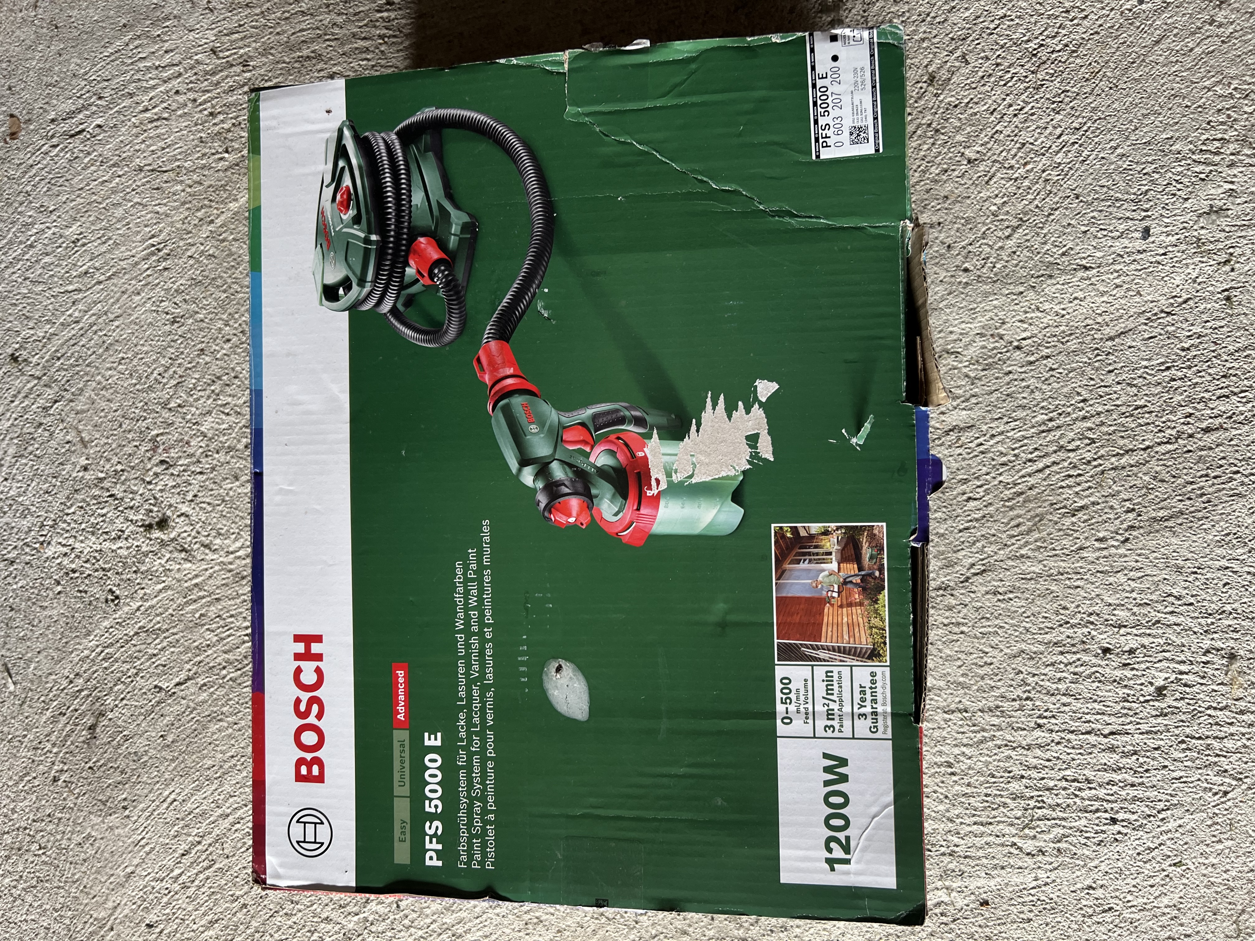 Bosch malingssprøyte