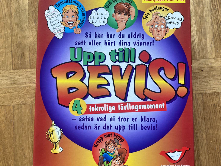 Upp till bevis - sällskapsspel