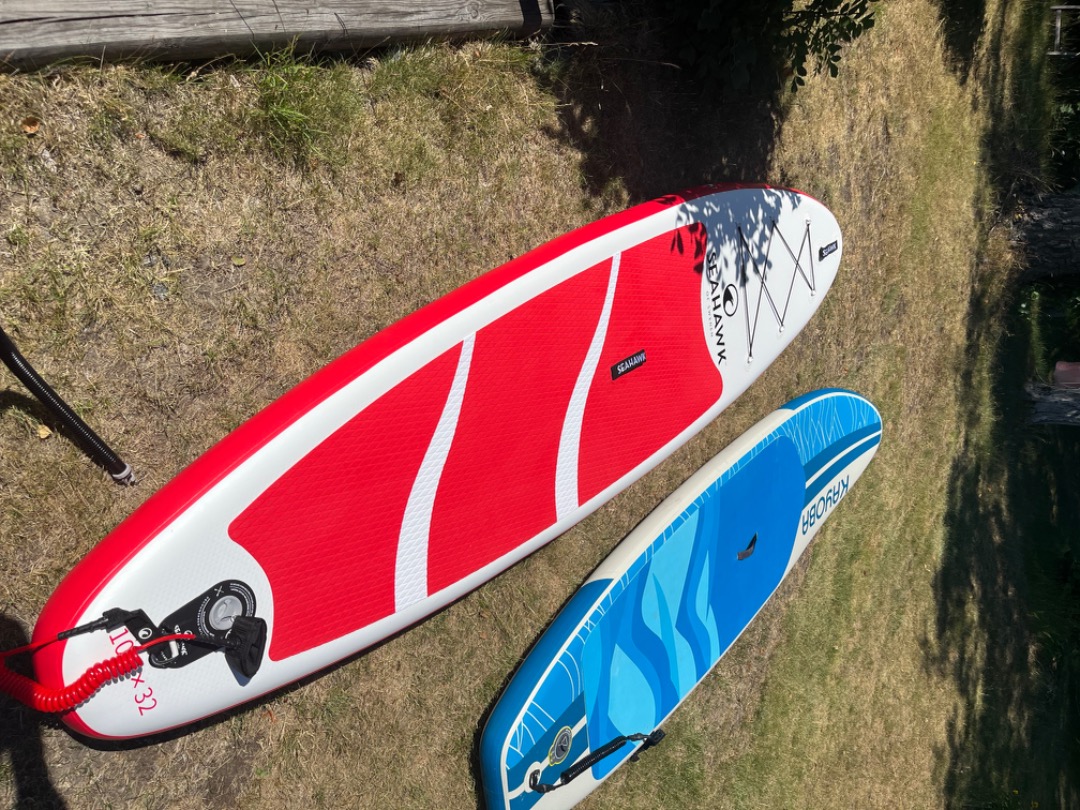 Sup med väska och pump