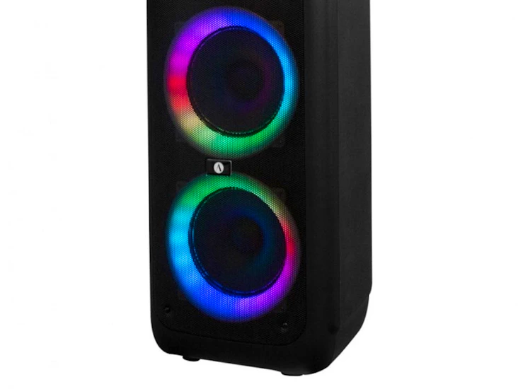 Arcsound, haze 2 party speakers with a microphone