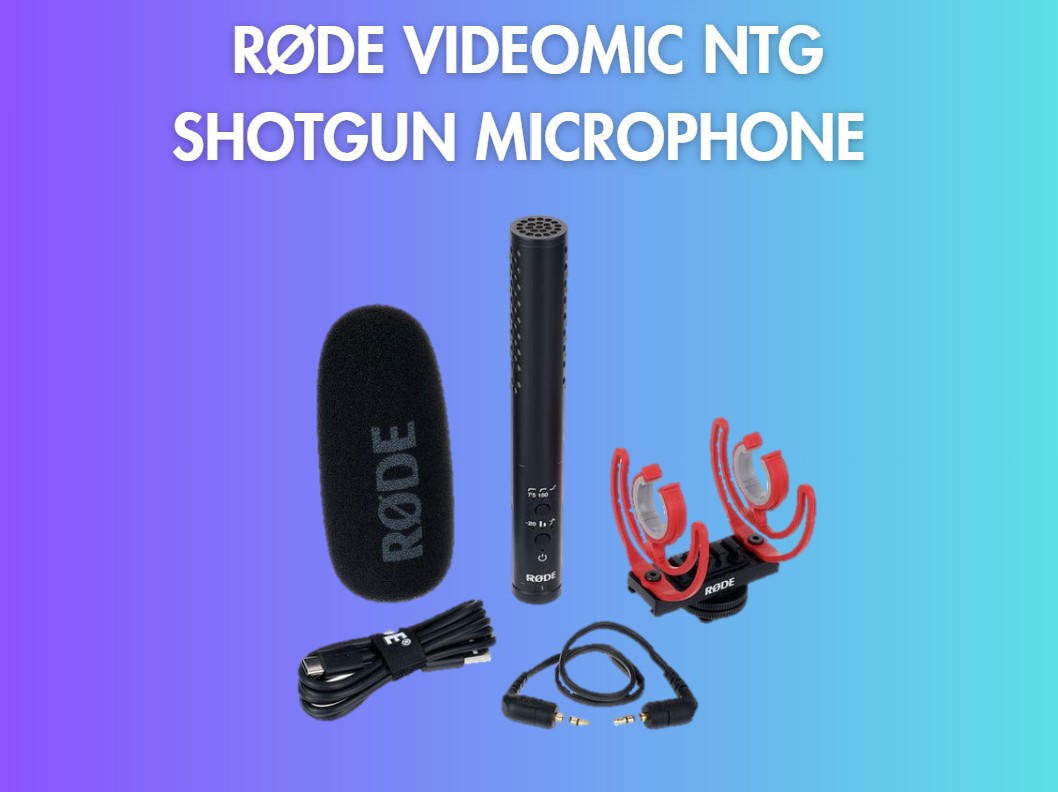 Røde videomic ntg premium on-camera shotgun microphone 