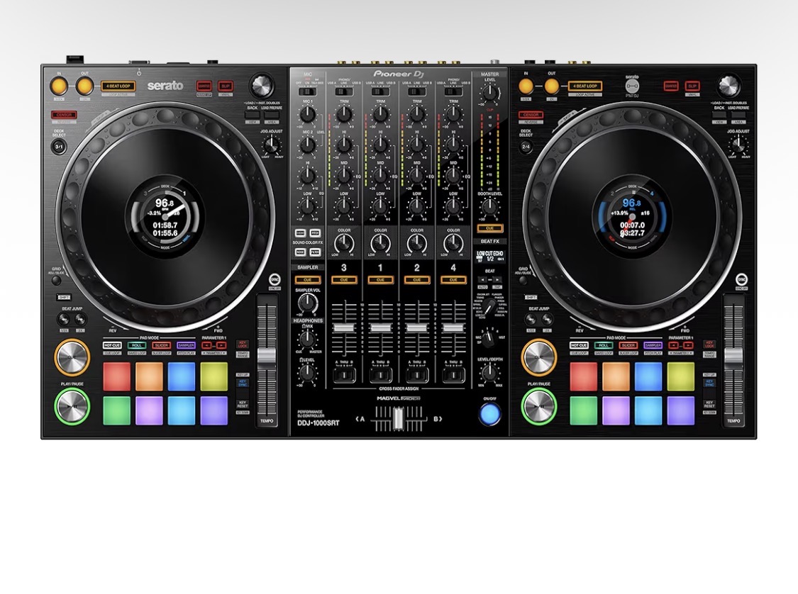 Pioneer dj ddj-1000srt 4-deck serato dj controller