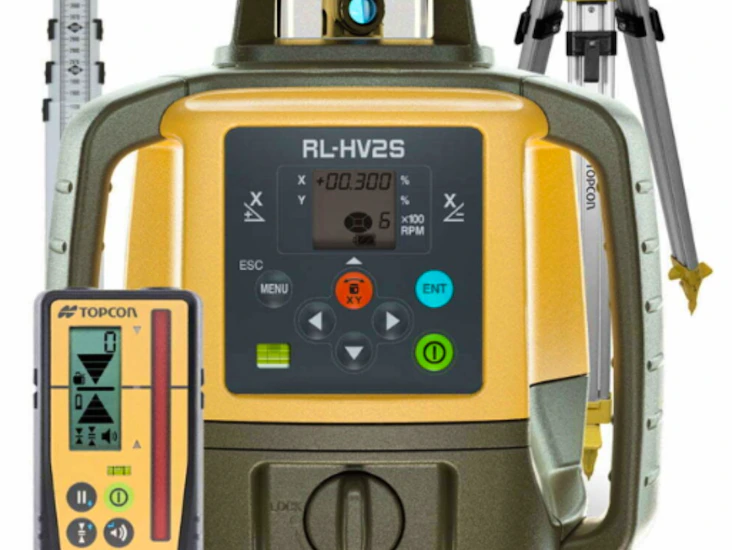 Topcon rotationslaser rl-hv2s tvåfallslaser