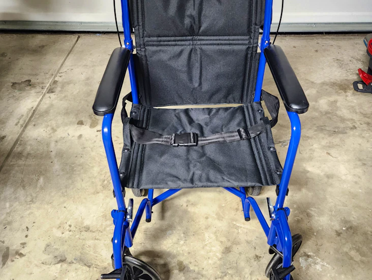 Lightweight transport wheelchair - convenient delivery available