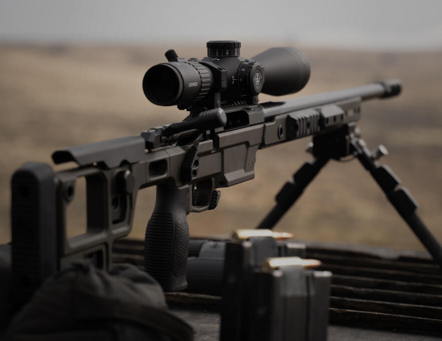 Leupold mk4hd 6-24x52 pr3 reticle scope rifle