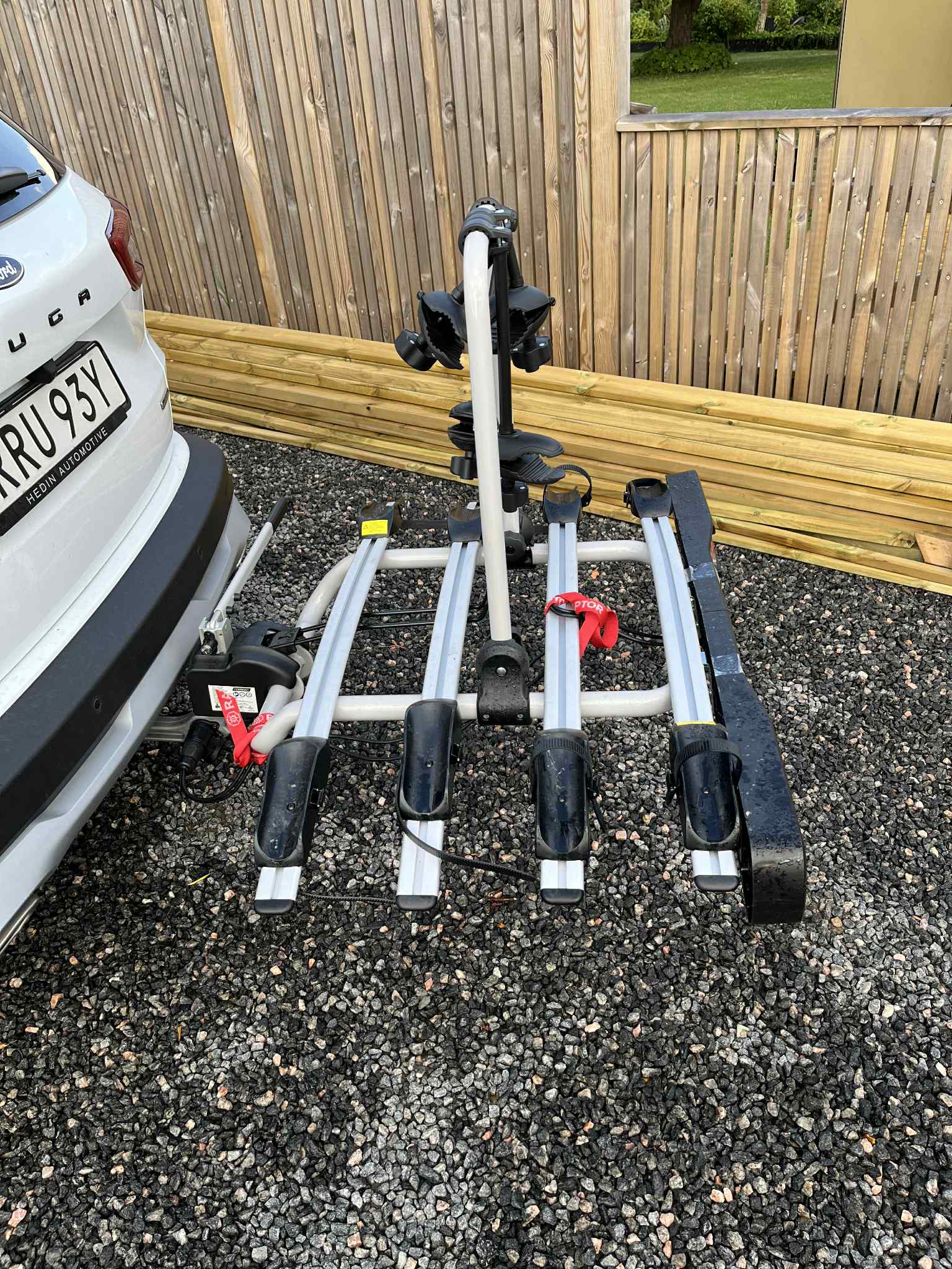 Cykelhållare för 1-4 cyklar, tiltbar