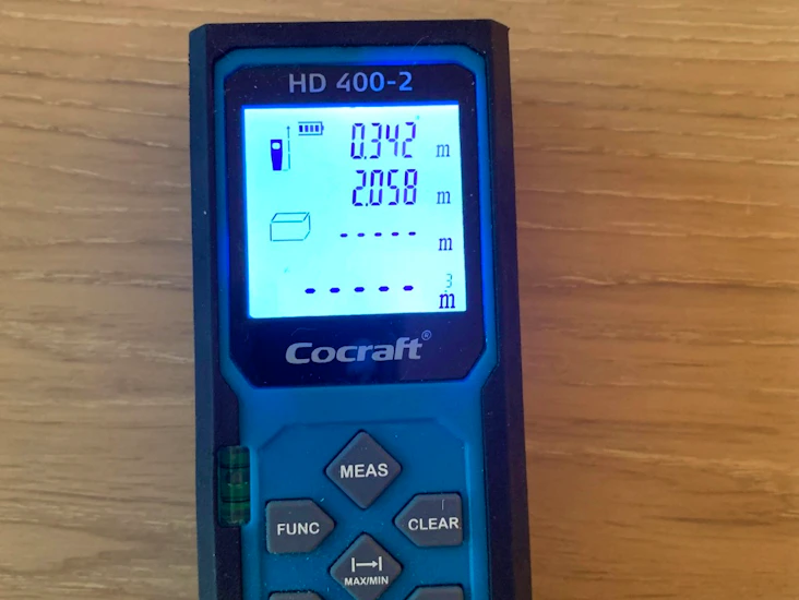 Cocraft hd 400-2 avstandsmåler