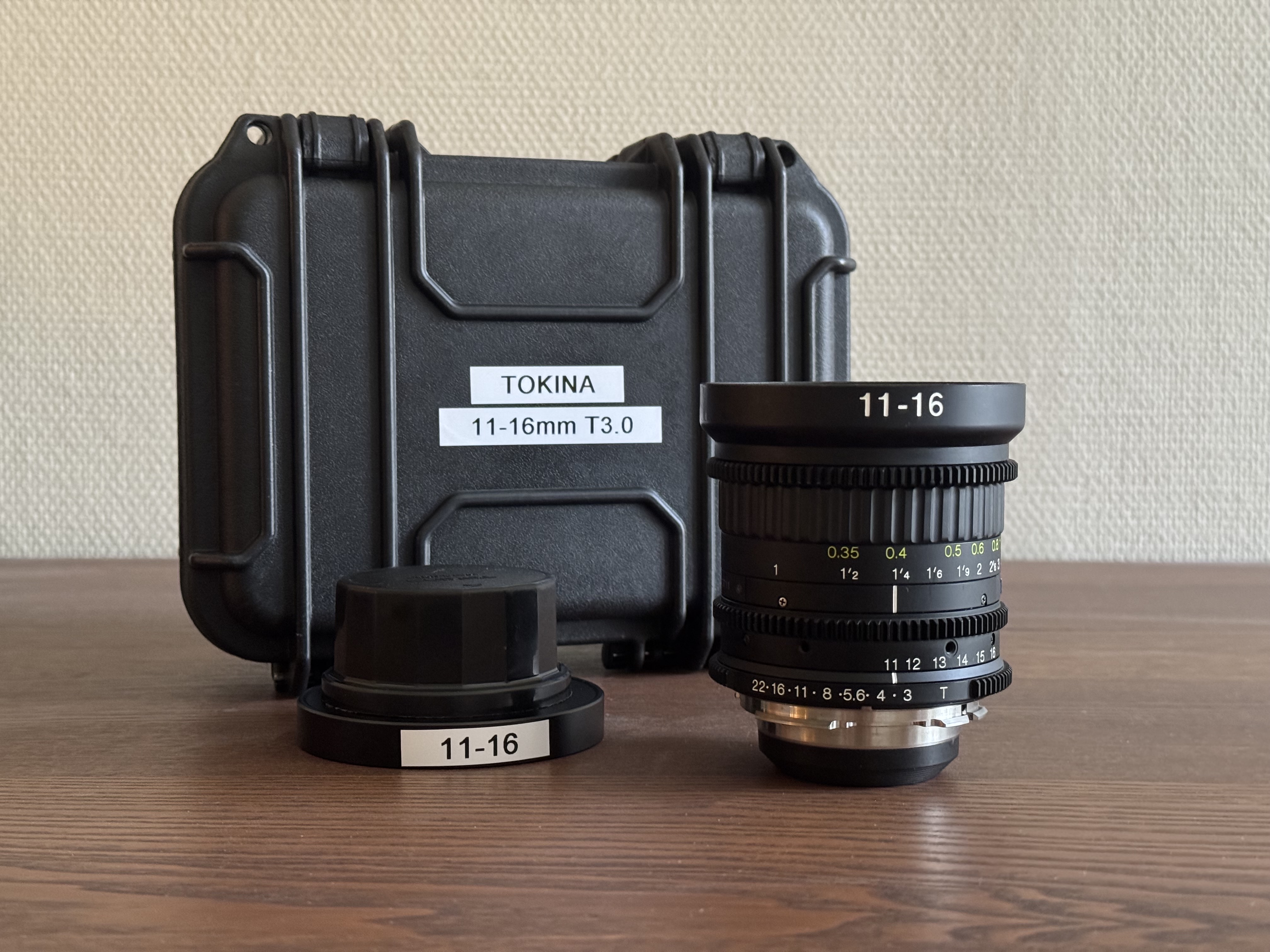 Tokina 11-16mm t3.0 pl zoom