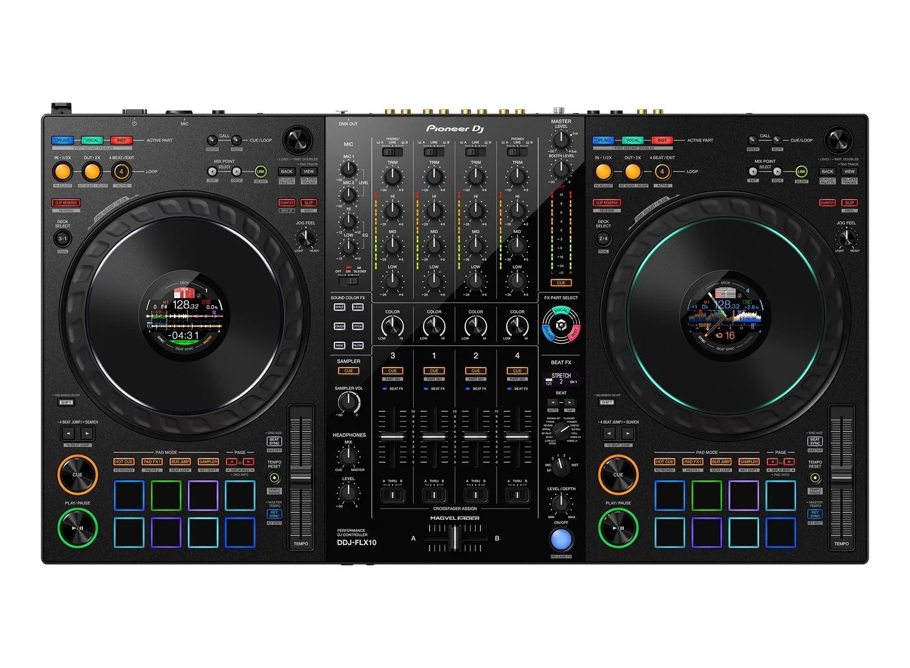 Dj kontroller inkl. flight case 