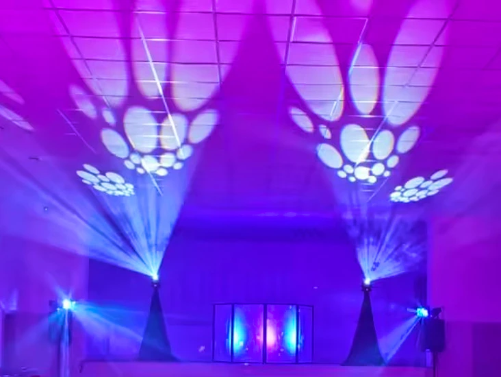 Movingheads og laser