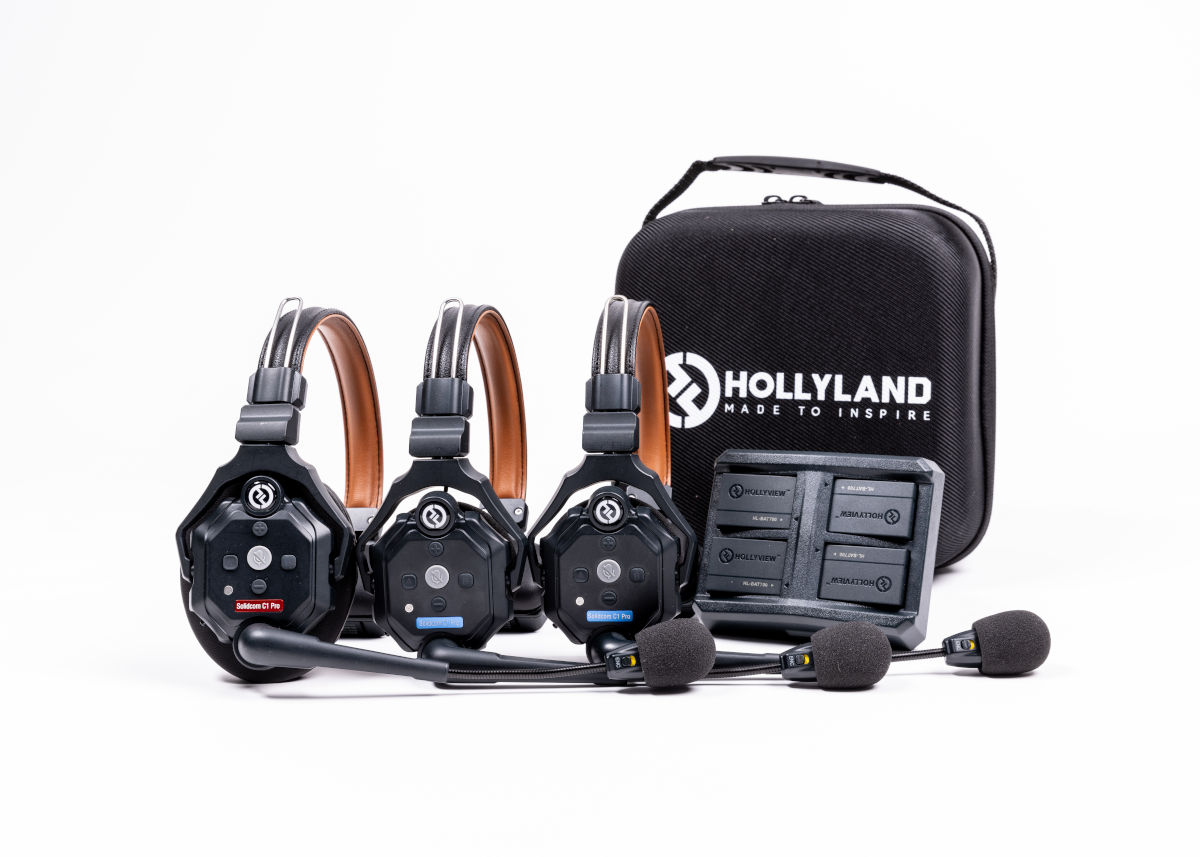 Hollyland solidcom c1 (3 headset)