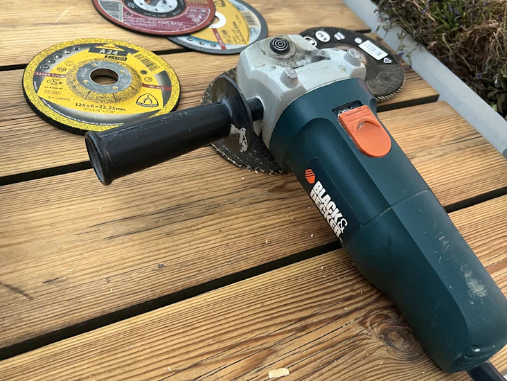 Black and decker vinkelslip