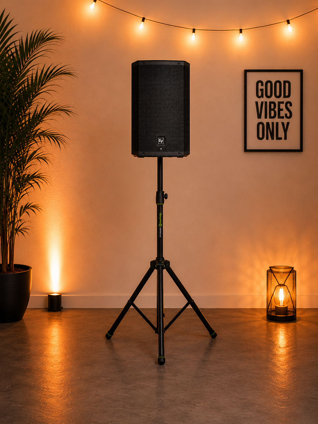 1000w bluetooth speaker + stand