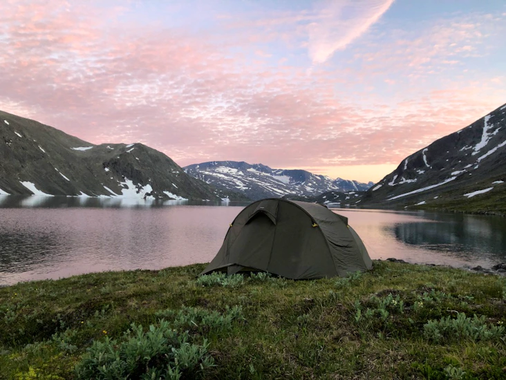 Helsport lofoten trek 3 camp