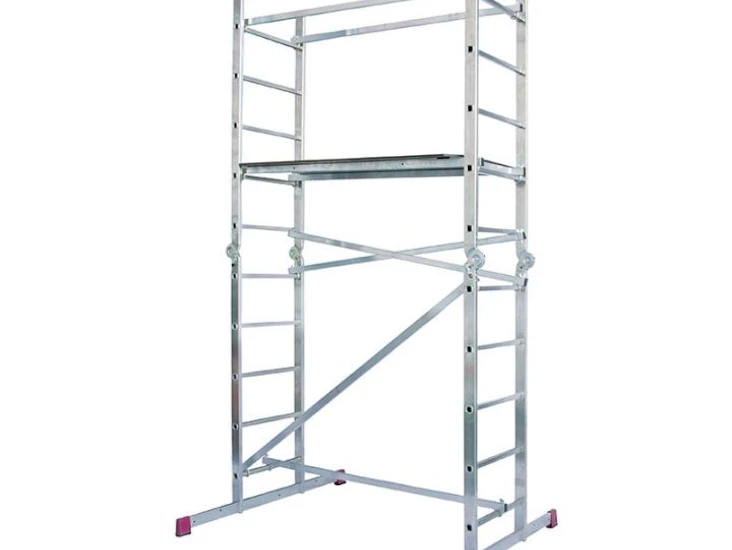 Liten smidig ställning med två plattformar