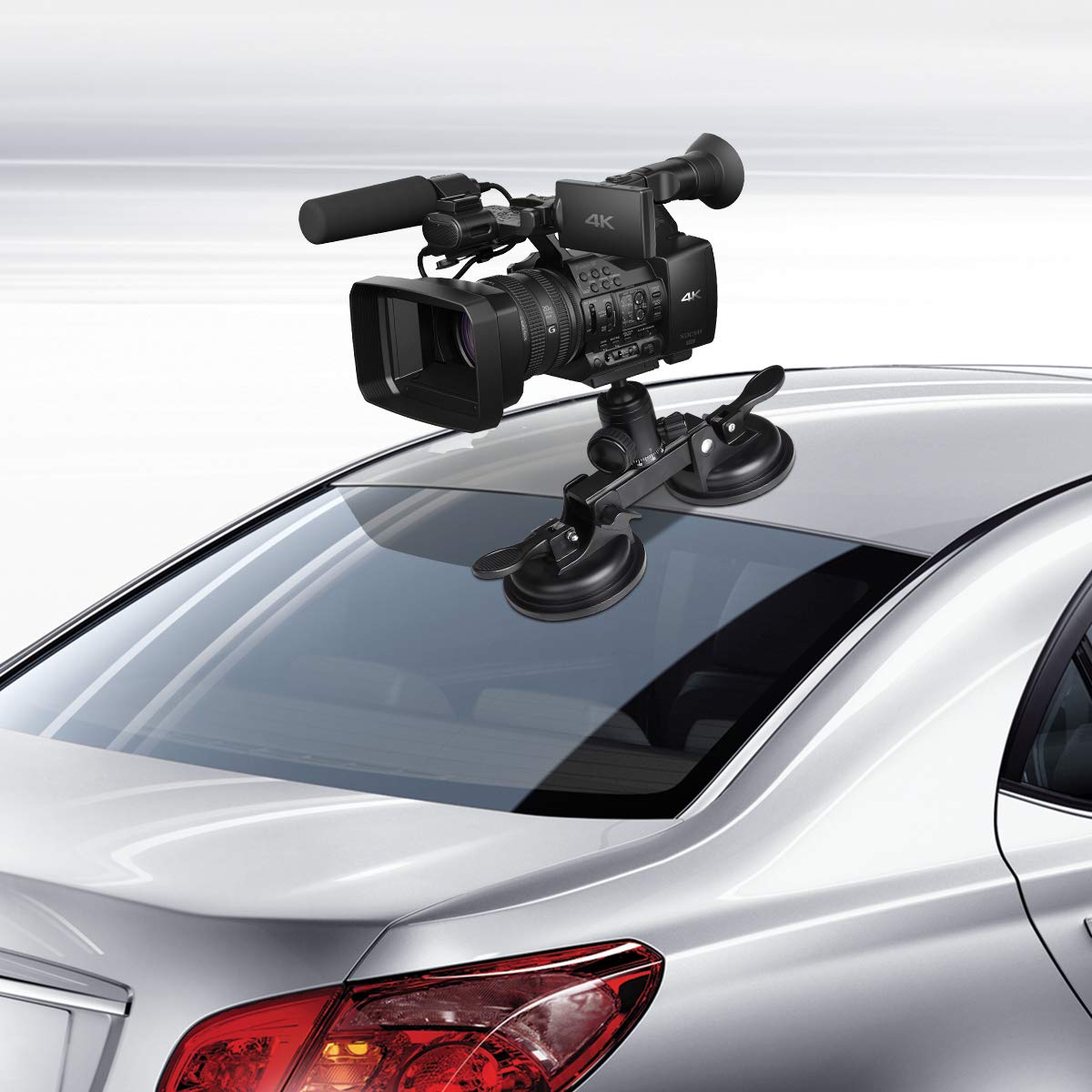 Dual suction cup car mount (chimera)