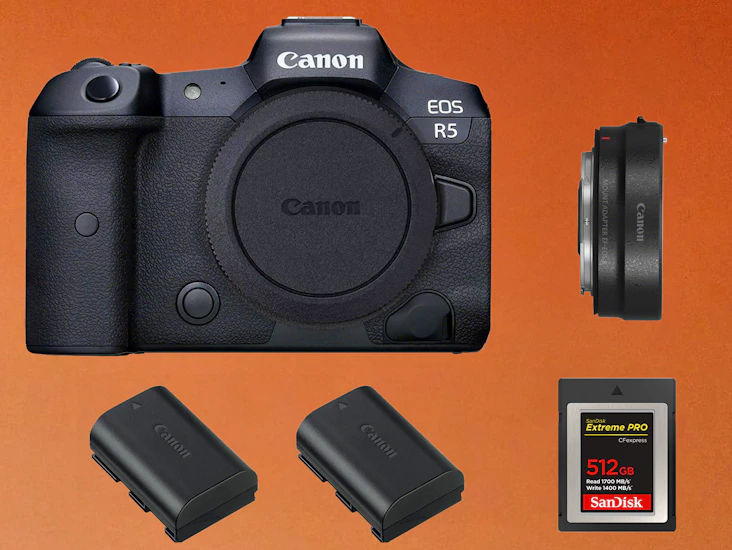 Canon eos r5 komplett kit!
