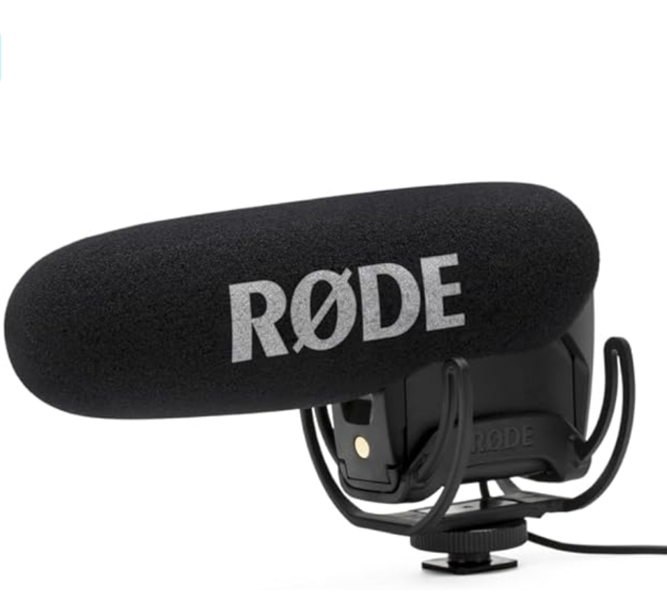Øde videomic pro professional on-camera shotgun microphone with high-pass filter