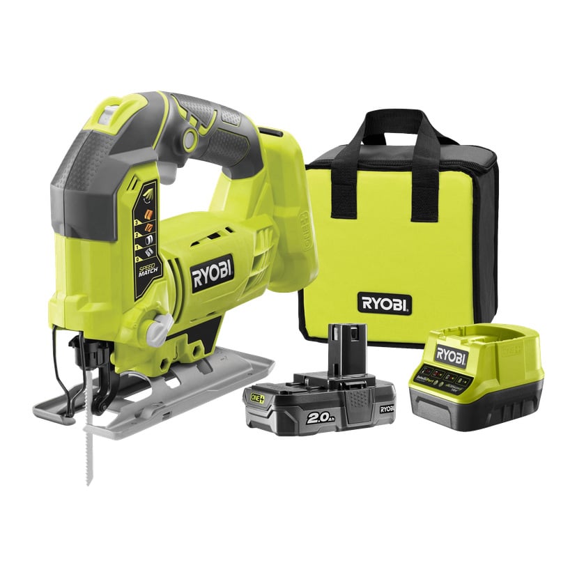 Ryobi stikksag 18 v 2,0 ah