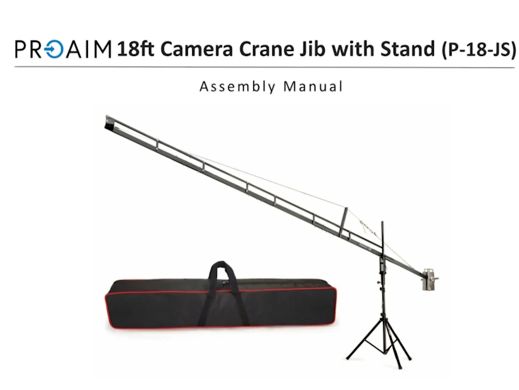 Proaim jib kran 18 ft