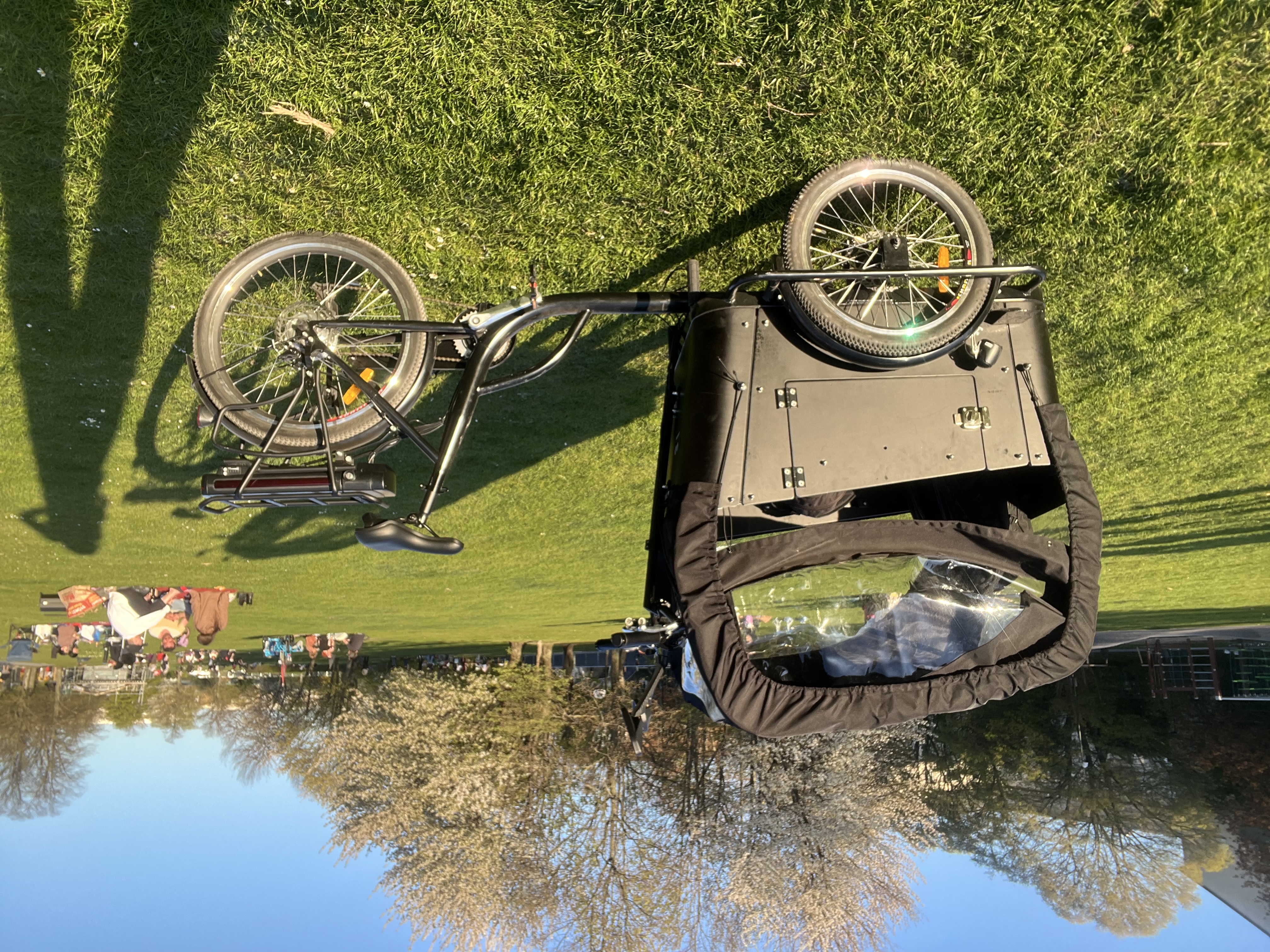Eldriven lådcykel 