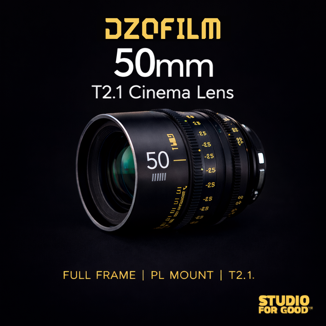 Dzo vespid prime lens pl mount (50mm) – t2.1 full frame cine