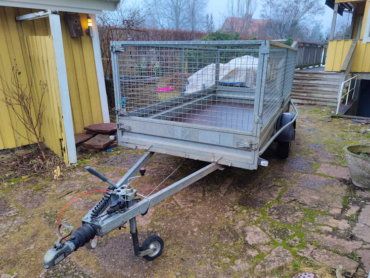 Gallersläp med broms