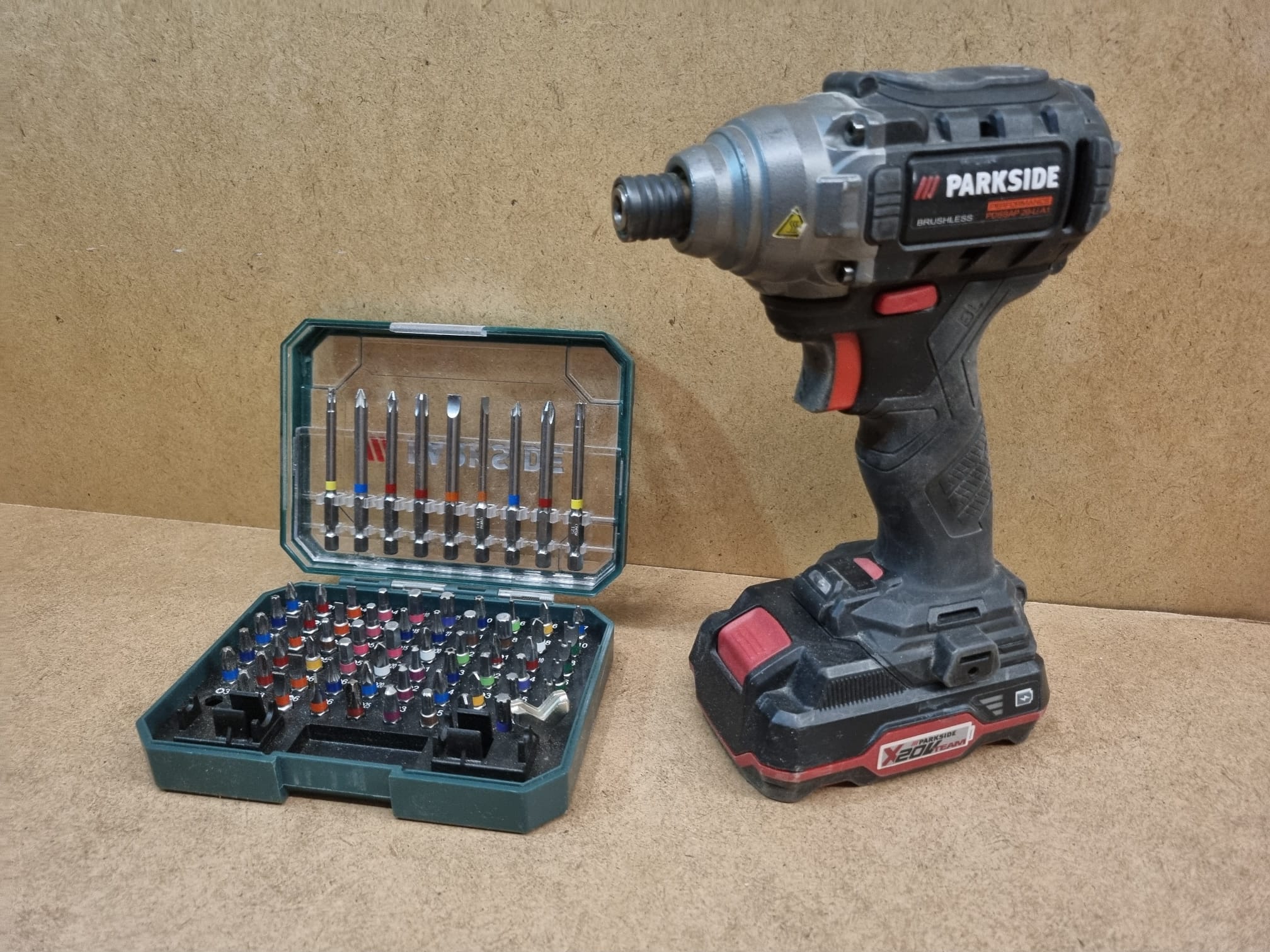  performance impact driver 20v parkside