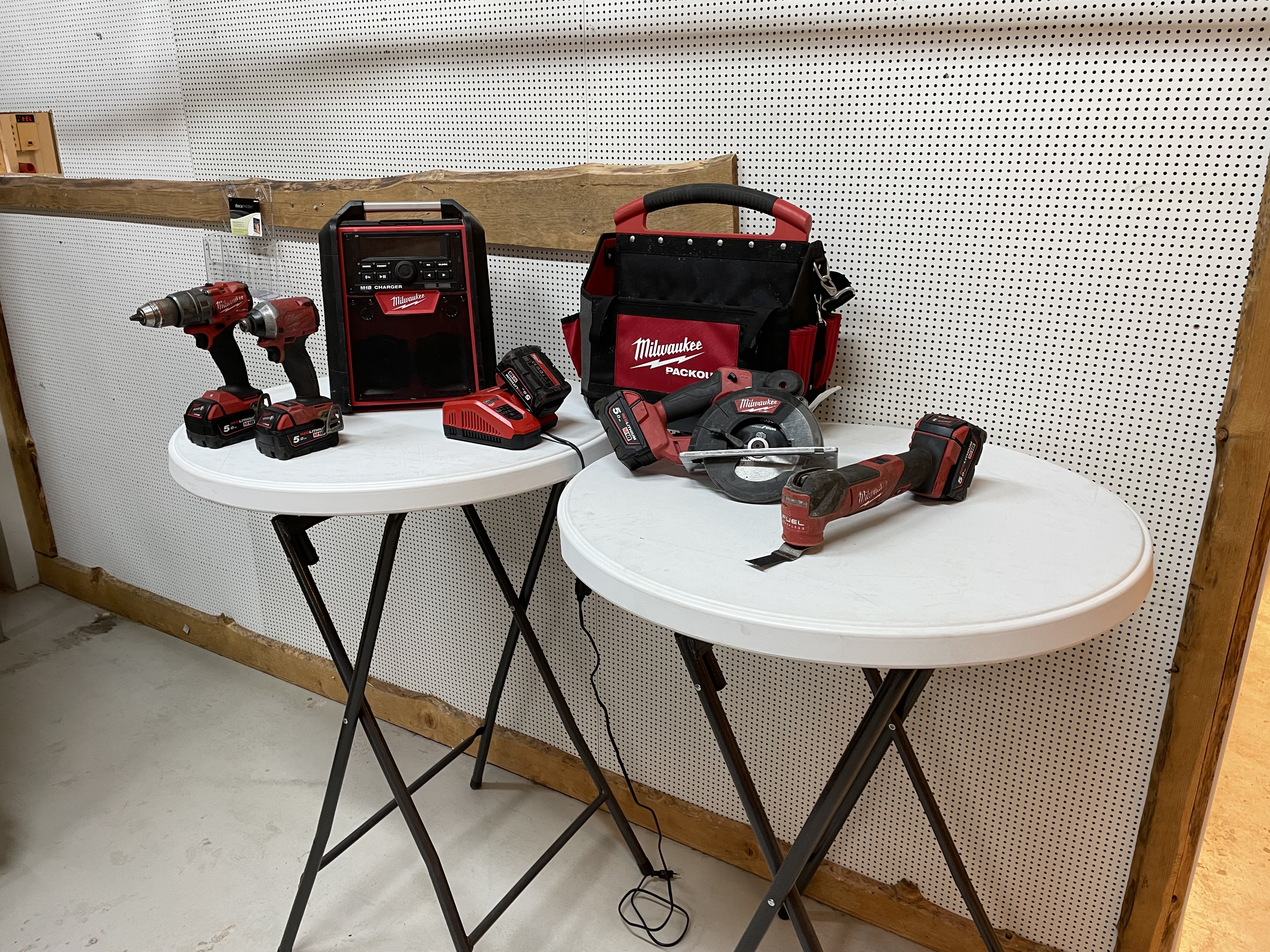 Hantverkarpaket  proffs från milwaukee. 