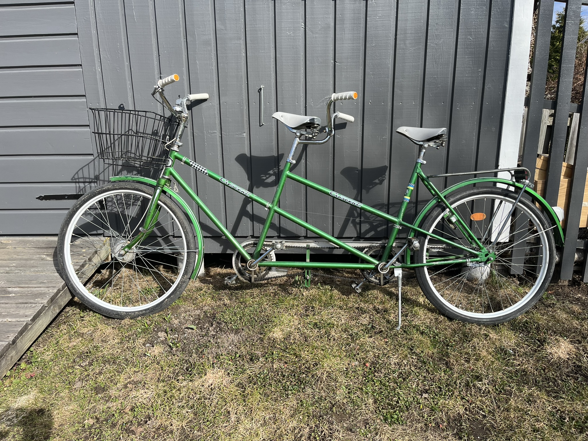 Klassisk tandemcykel