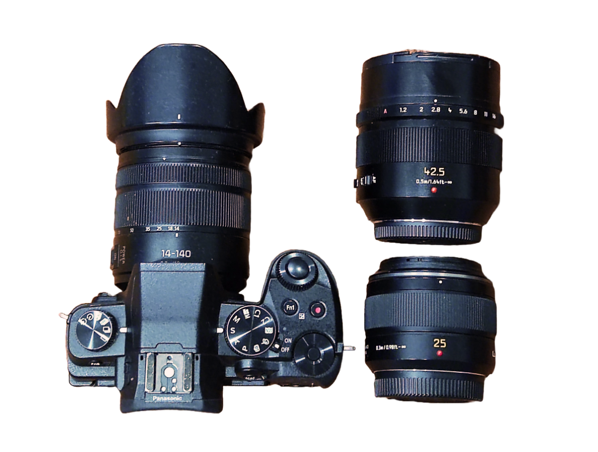 Panasonic lumix g85 video production kit with leica glass