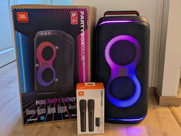 Jbl partybox club 120 + mikit