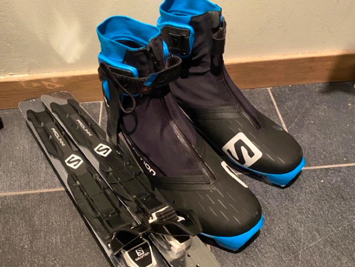 Långfärdsskridskor stl 42.5 - nyskick!