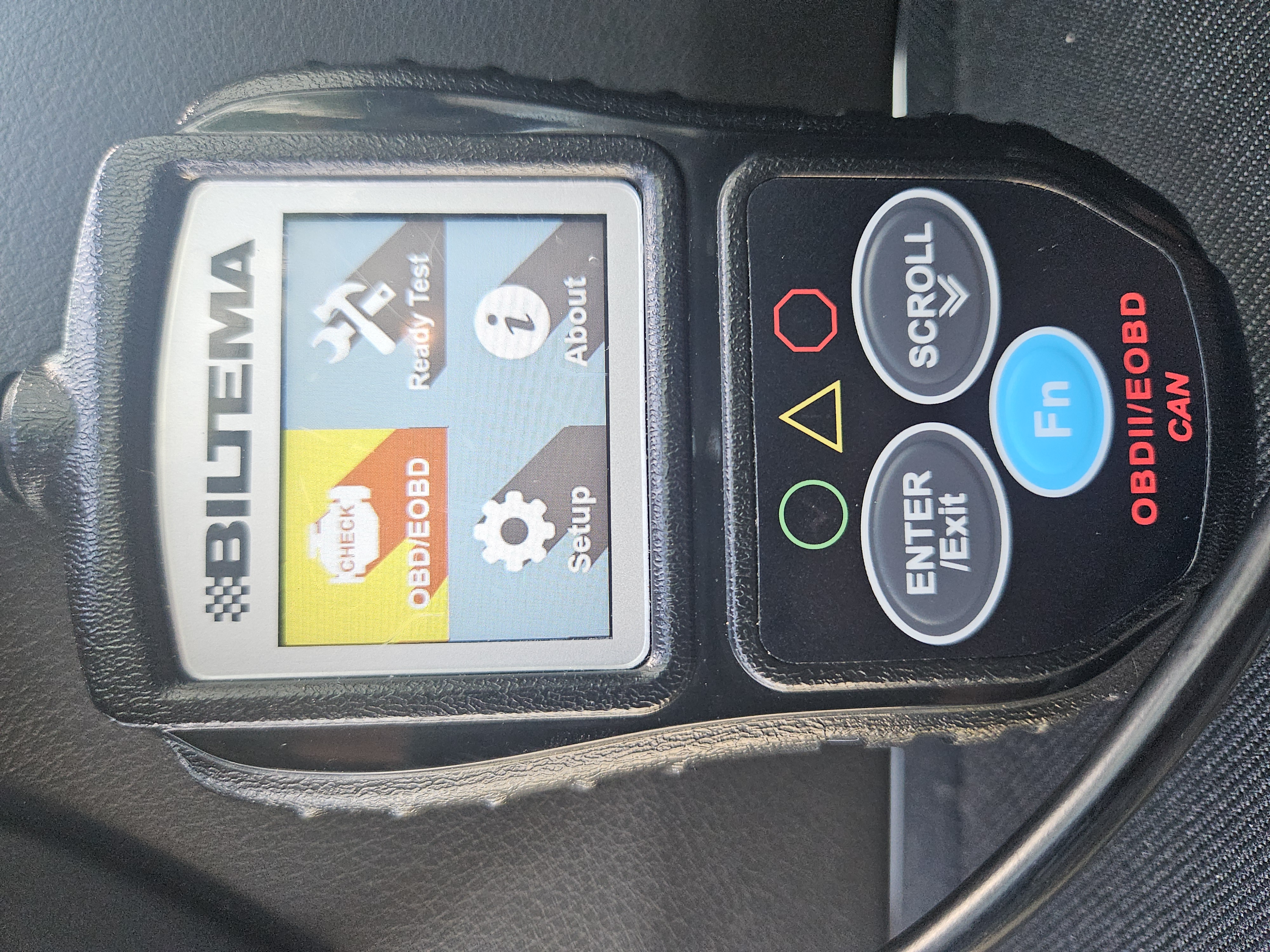 Obd ii / eobd + can feilkodeleser, fargeskjerm (error code reader, colour display)