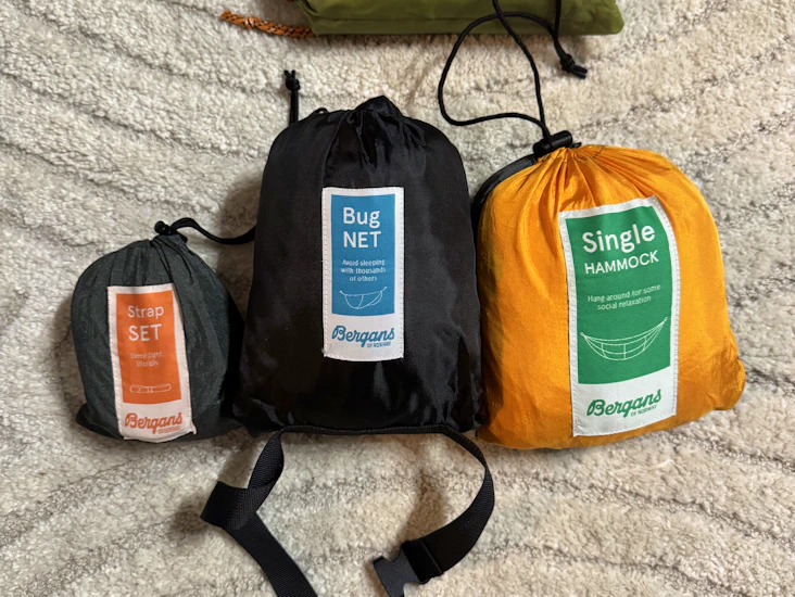 Hengekøye med tilbehør