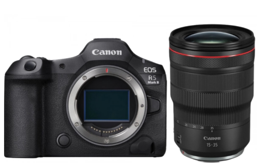 Canon eos r5 mark ii with canon rf 15-35mm f2.8