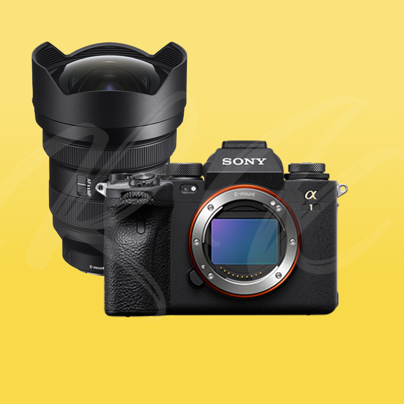 Sony a1 mirrorless camera +  sony 12-24mm f2.8 lens 