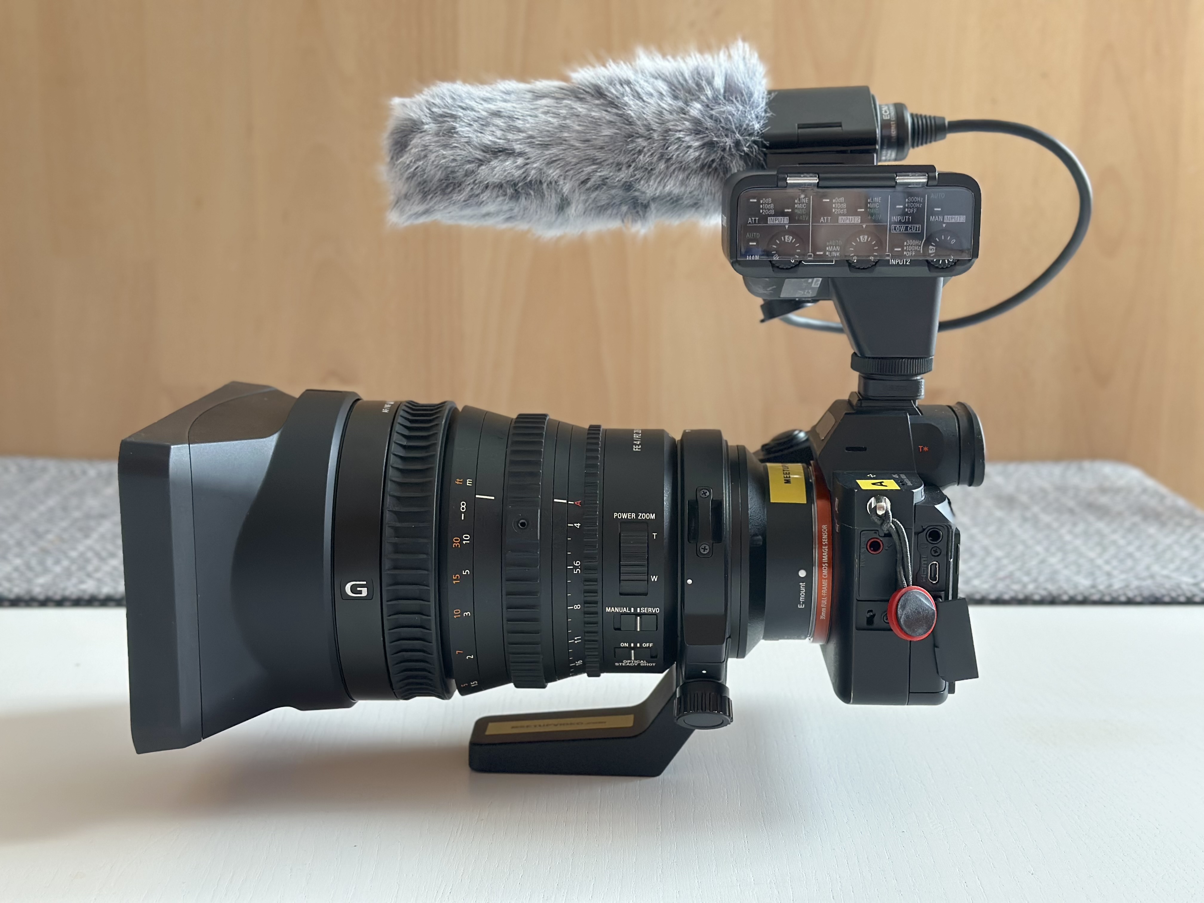 Sony a73 + pz 28-135 f4 g oss + k3m (a7iii a7 iii)