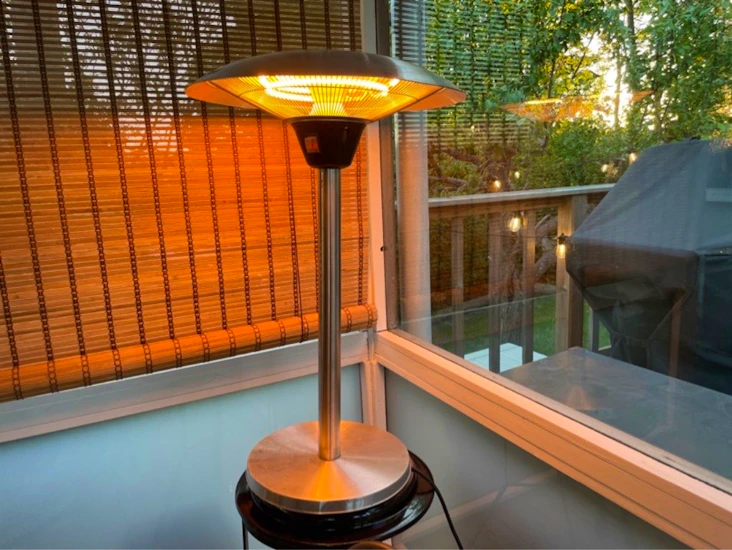 Eldriven bordsvärmare 2100w ⚡️- 1 dygn 199kr