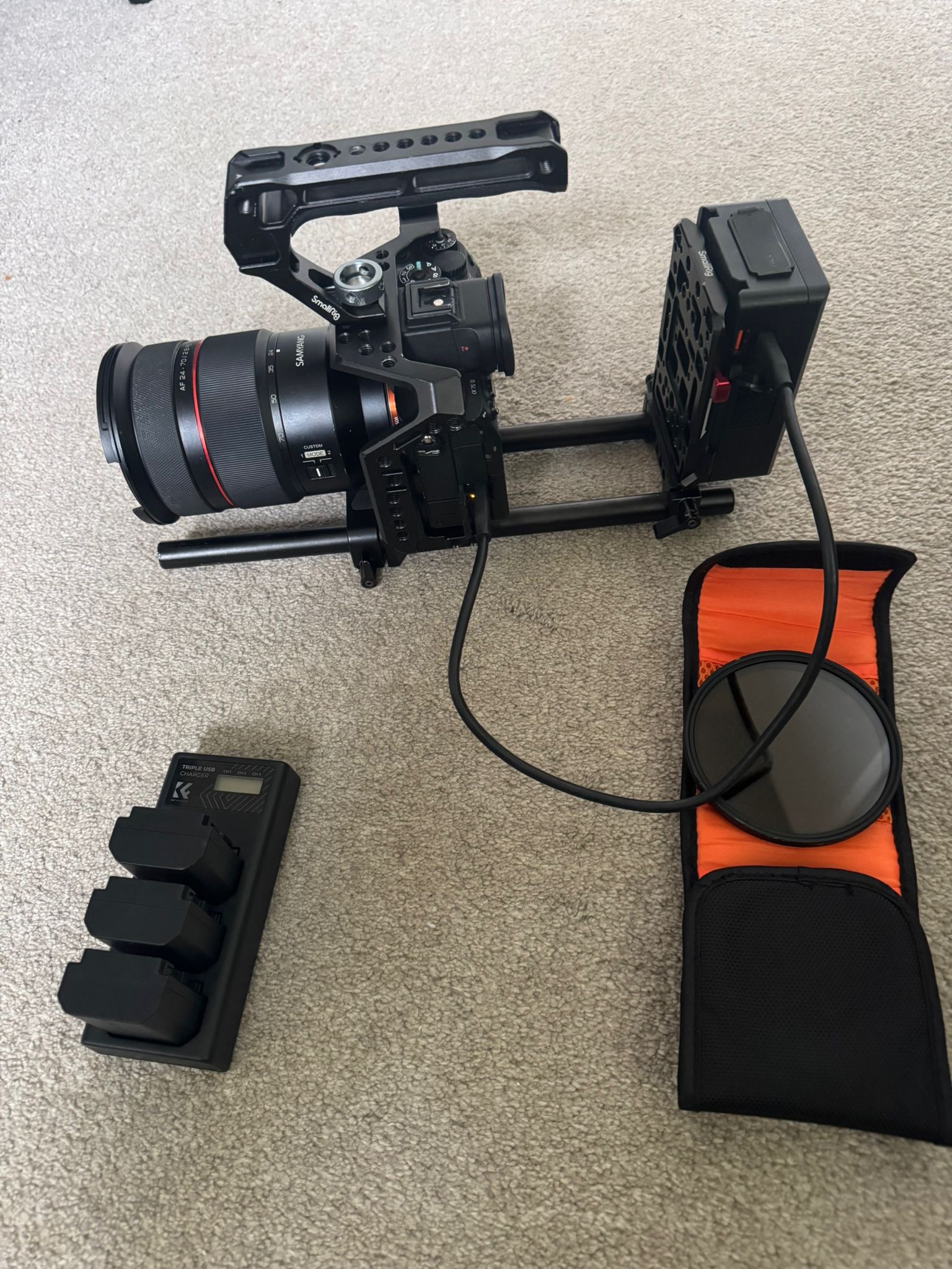 Sony a7s iii plus all equipment