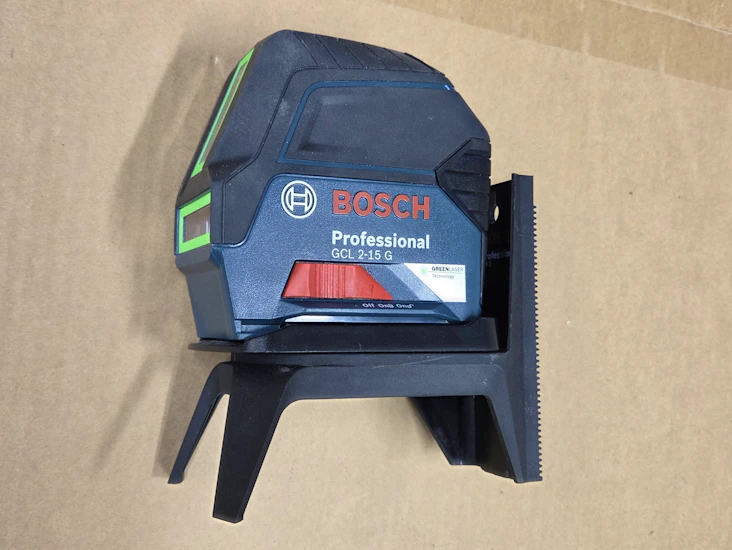 Grön krysslaser från bosch