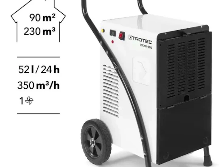 Förstklassig & ekonomisk avfuktare av märket trotec