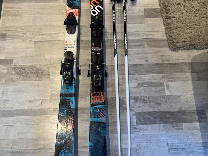 Skidor salomon 181cm